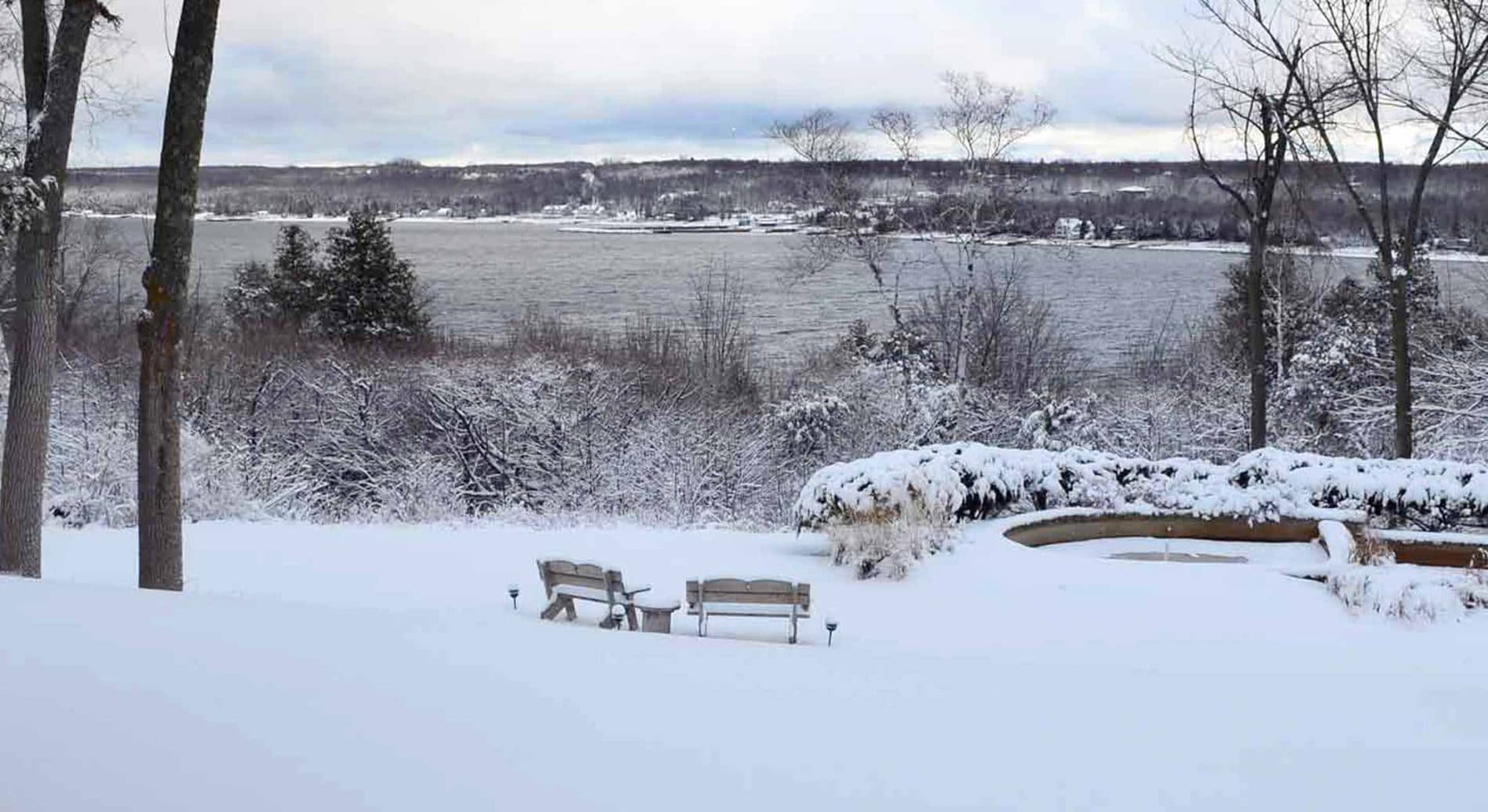 Winter View from Country House Resort