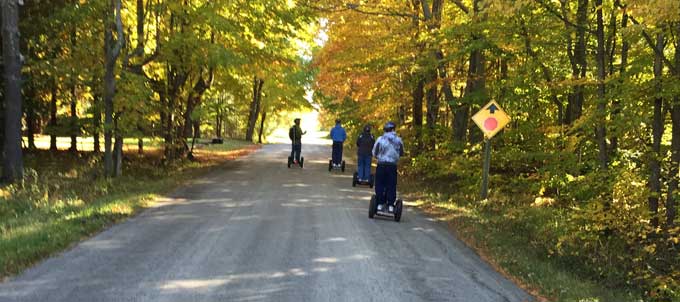 Segway in the fall