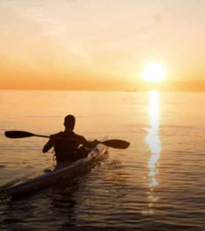 kayaking in door county