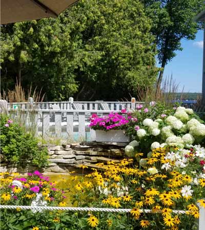 Garden fountain