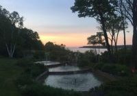 Sunset view at the Country House Resort in Door County, Wisconsin